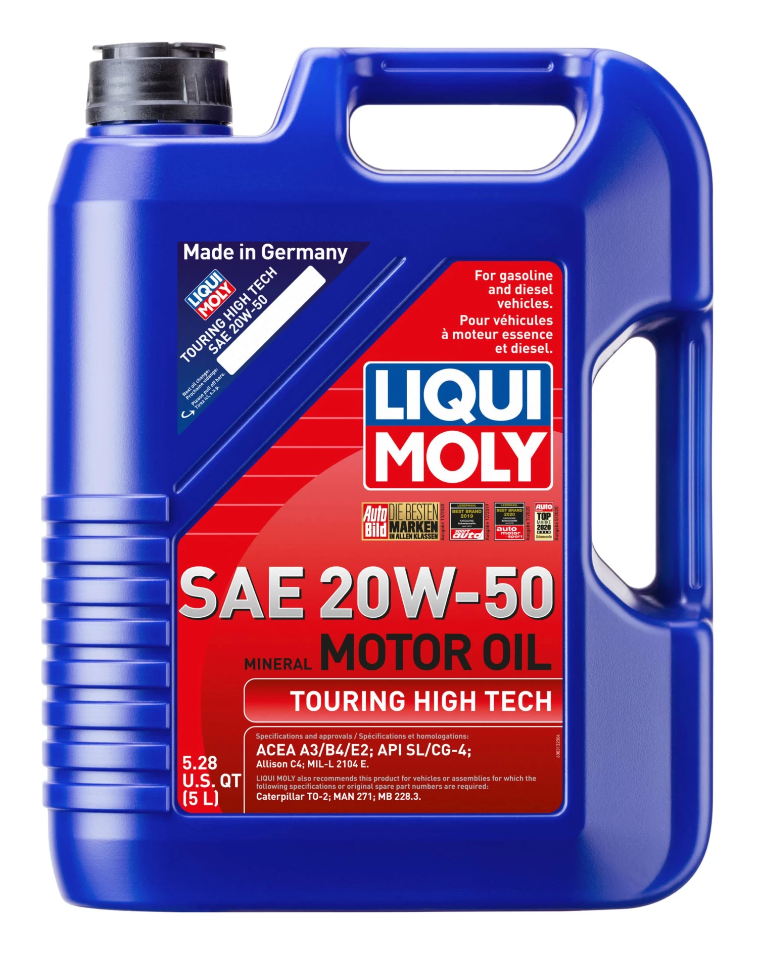 LIQUI MOLY Touring High Tech Motor Oils 2 LIQUI MOLY Touring High Tech Motor Oils - Image 2