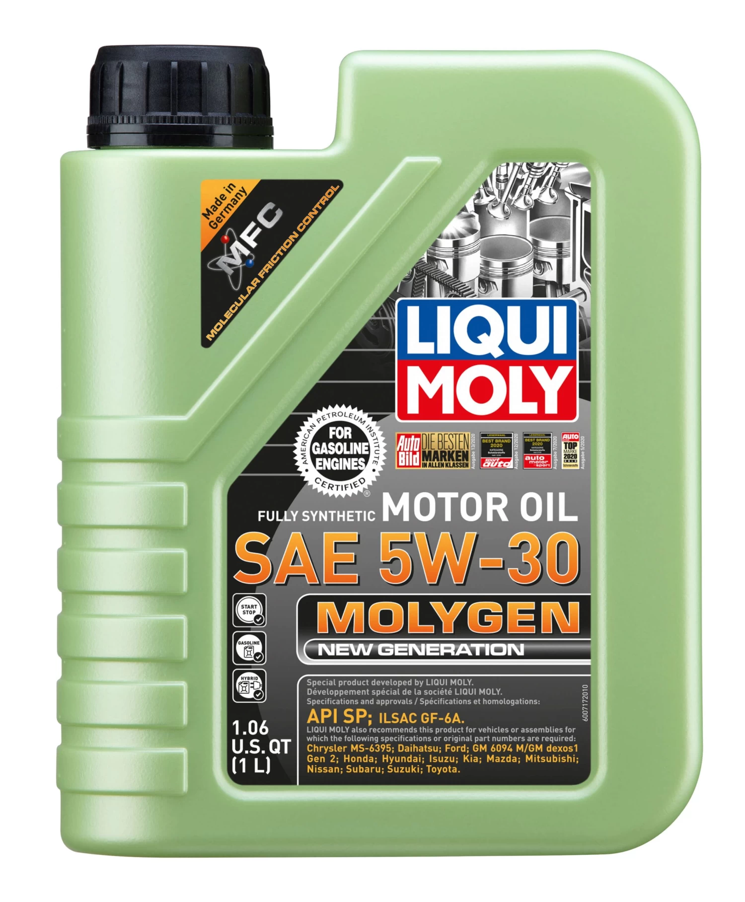LIQUI MOLY Molygen New Generation Motor Oils 1 LIQUI MOLY Molygen New Generation Motor Oils