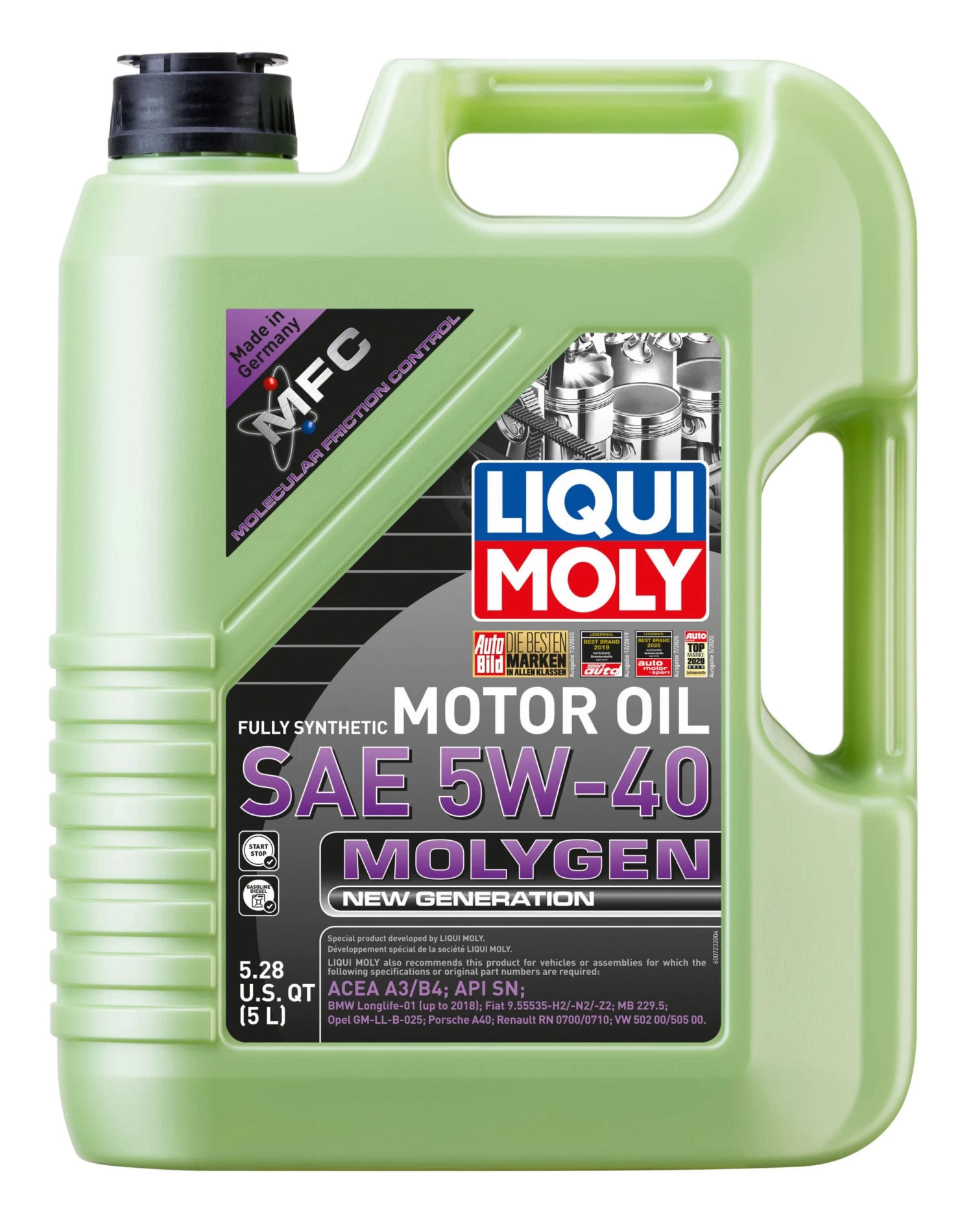 LIQUI MOLY Molygen New Generation Motor Oils 4 LIQUI MOLY Molygen New Generation Motor Oils - Image 4