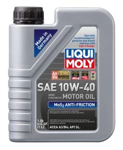 LIQUI MOLY MoS2 Motor Oils